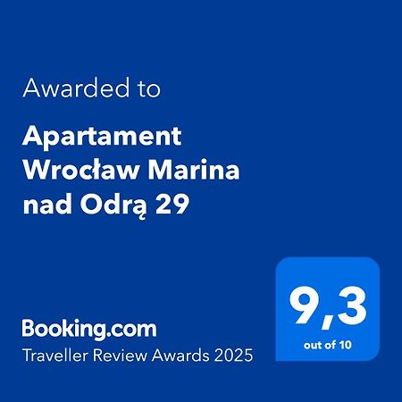 Apartament Wroclaw Marina Nad Odra 29 Екстер'єр фото